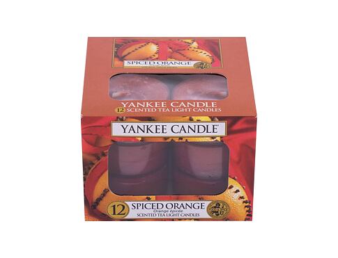 Vonná svíčka Yankee Candle Spiced Orange 117,6 g poškozená krabička