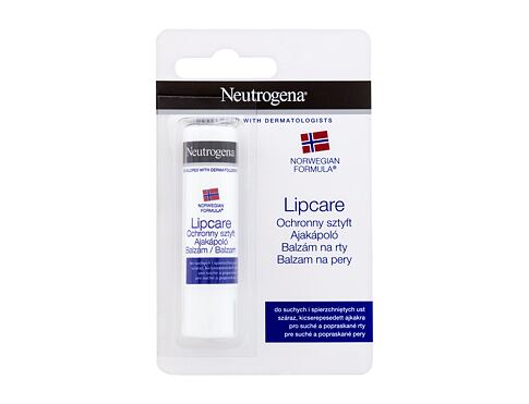 Balzám na rty Neutrogena Norwegian Formula Lipcare SPF4 4,8 g poškozený obal