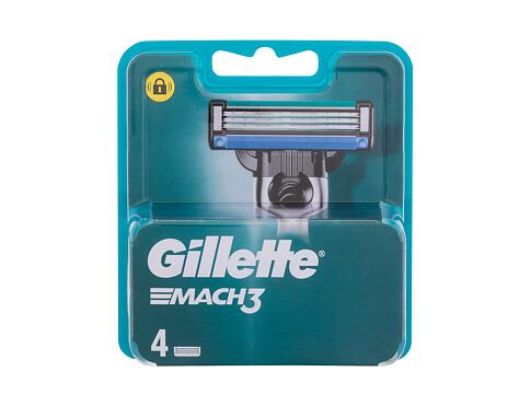 Náhradní břit Gillette Mach3 4 ks