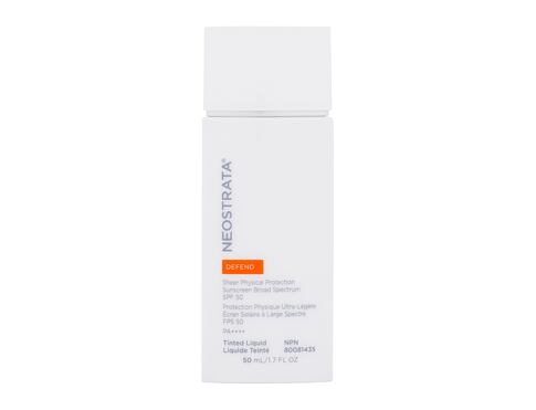 Opalovací přípravek na obličej NeoStrata Defend Sheer Physical Protection SPF50 50 ml poškozená krabička