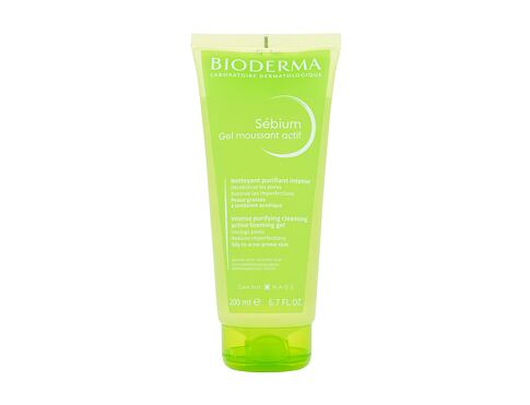 Čisticí gel BIODERMA Sébium Intense Purifying Cleansing Foaming Gel 200 ml