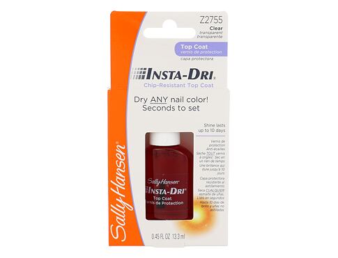 Lak na nehty Sally Hansen Insta-Dri Chip-Resistant Top Coat 13,3 ml poškozený obal