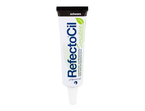 Barva na obočí RefectoCil Sensitive Eyelash And Eyebrow Tint 15 ml Black poškozená krabička