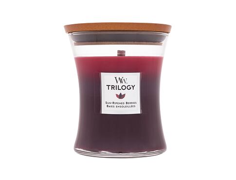 Vonná svíčka WoodWick Trilogy Sun Ripened Berries 275 g