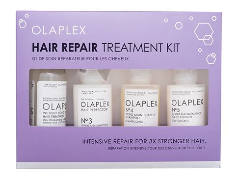 Sérum na vlasy Olaplex Hair Repair Treatment Kit 155 ml poškozená krabička Kazeta