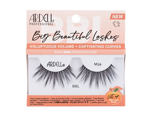 Umělé řasy Ardell Big Beautiful Lashes Mija 1 ks Black