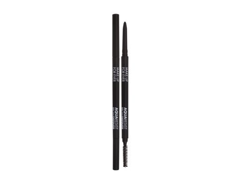 Tužka na obočí Make Up For Ever Aqua Resist Brow Definer 0,09 g 50 Dark Brown poškozená krabička