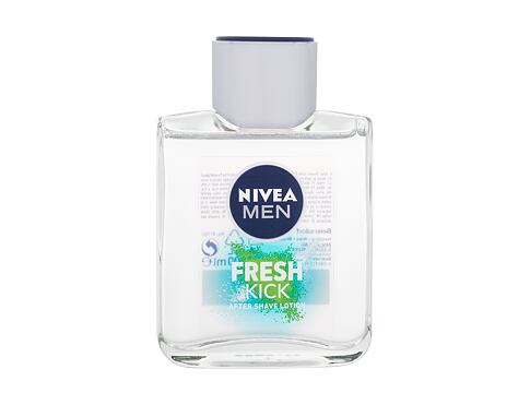 Voda po holení Nivea Men Fresh Kick After Shave Lotion 100 ml poškozená krabička