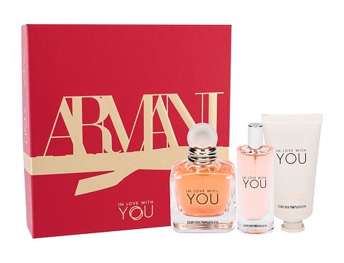 Parfémovaná voda Giorgio Armani Emporio Armani In Love With You 50 ml poškozená krabička Kazeta