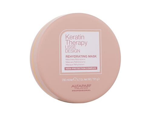 Maska na vlasy ALFAPARF MILANO Keratin Therapy Lisse Design Rehydrating 200 ml