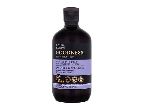 Pěna do koupele Baylis & Harding Goodness Sleep Lavender & Bergamot Natural Bath Soak 500 ml