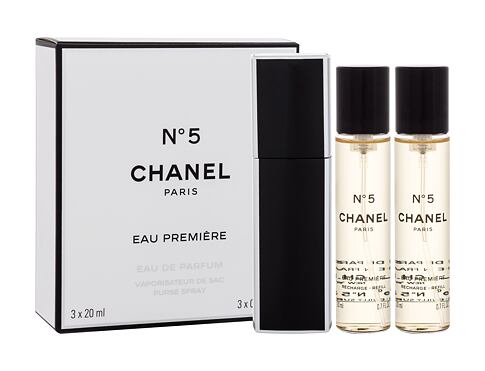 Parfémovaná voda Chanel No.5 Eau Premiere Twist and Spray 3x20 ml poškozená krabička