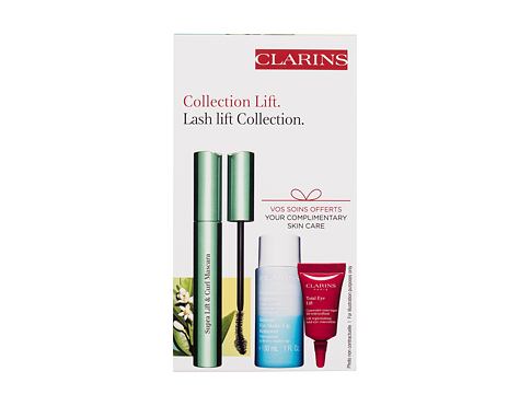 Řasenka Clarins Supra Lift & Curl 8 ml 01 Intense Black Kazeta