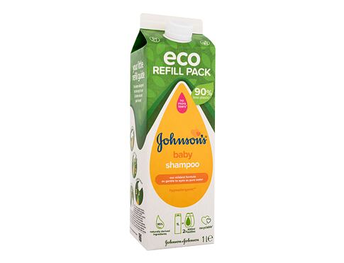 Šampon Johnson´s Baby Shampoo Náplň 1000 ml poškozený obal
