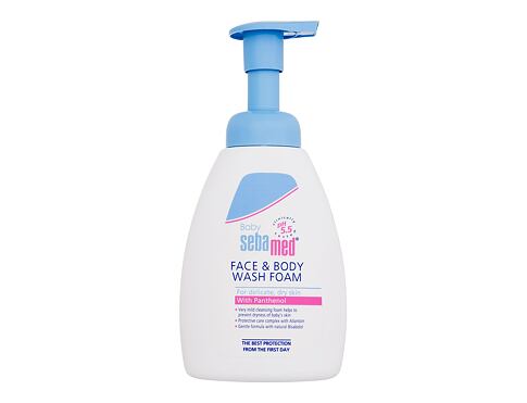 Sprchová pěna SebaMed Baby Face & Body Wash Foam 400 ml