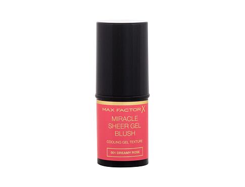 Tvářenka Max Factor Miracle Sheer 8 g 001 Dreamy Rose poškozený obal