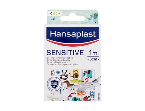 Náplast Hansaplast Sensitive Kids Plaster 1 ks poškozená krabička