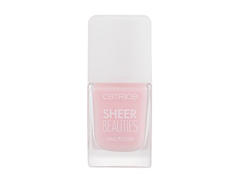 Lak na nehty Catrice Sheer Beauties Nail Polish 10,5 ml 040 Fluffy Cotton Candy