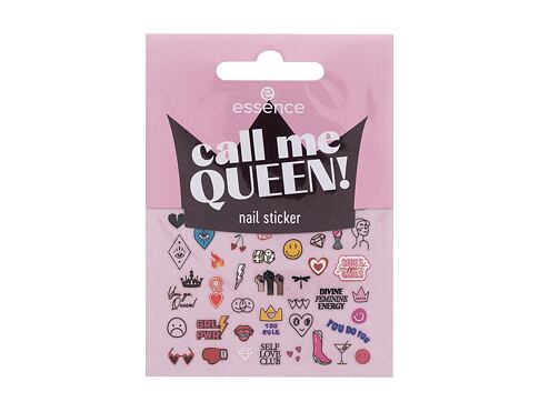 Ozdoby na nehty Essence Nail Stickers Call Me Queen! 1 balení