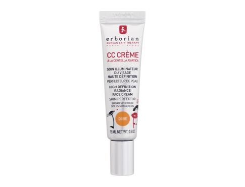 CC krém Erborian CC Crème High Definition Radiance Face Cream 15 ml Doré