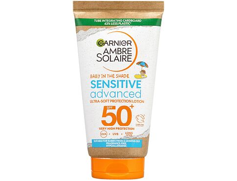Opalovací přípravek na tělo Garnier Ambre Solaire Kids Sensitive Advanced Baby In The Shade SPF50+ 50 ml