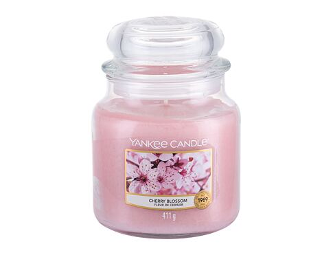 Vonná svíčka Yankee Candle Cherry Blossom 411 g poškozený obal