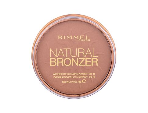 Bronzer Rimmel London Natural Bronzer SPF15 14 g 026 Sun Kissed poškozená krabička