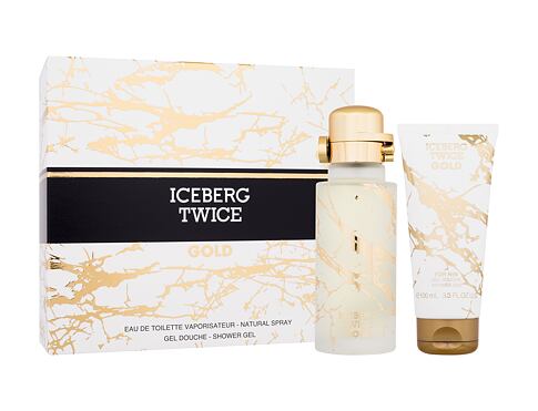 Toaletní voda Iceberg Twice Gold 125 ml poškozená krabička Kazeta