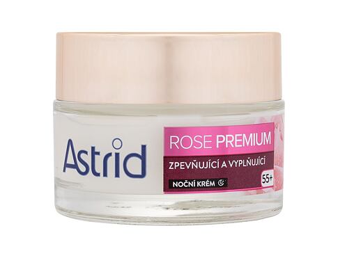 Noční pleťový krém Astrid Rose Premium Firming & Replumping Night Cream 50 ml