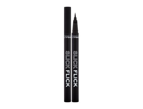 Oční linka Revolution Relove Slick Flick 0,7 g Black poškozená krabička