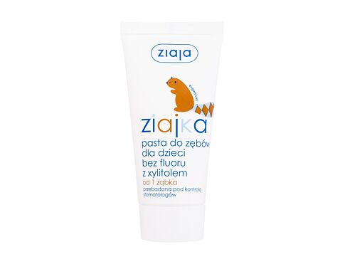 Zubní pasta Ziaja Ziajka Xylitol Toothpaste Fluoride Free 50 ml