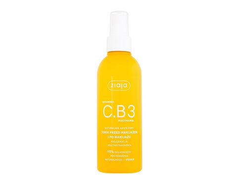 Pleťová voda a sprej Ziaja Vitamin C.B3 Niacinamide Tonic 190 ml