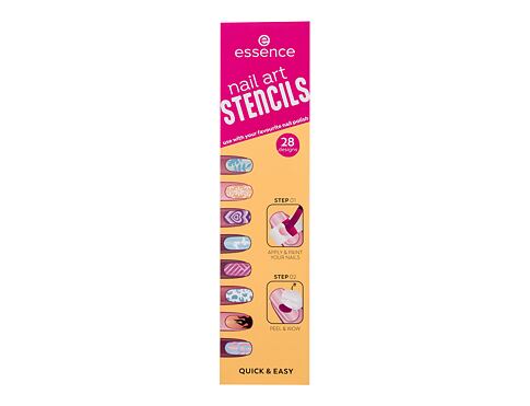Manikúra Essence Nail Art Stencils 28 ks