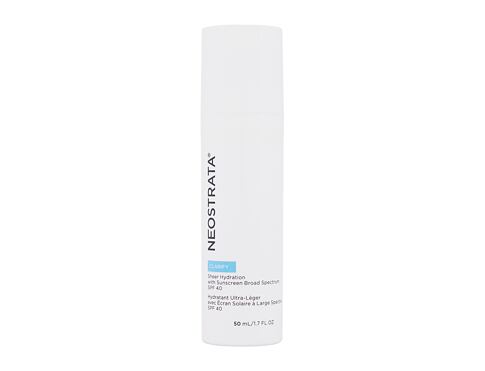 Denní pleťový krém NeoStrata Clarify Sheer Hydration SPF40 50 ml poškozená krabička