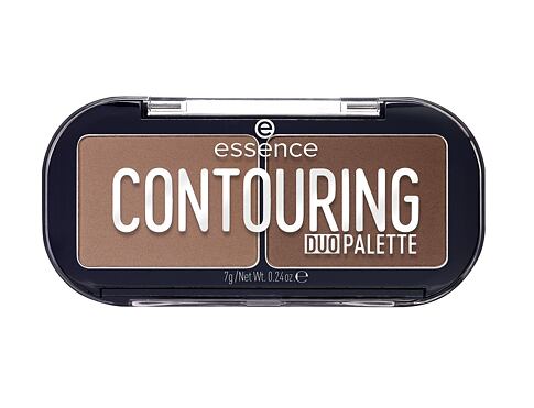 Konturovací paletka Essence Contouring Duo Palette 7 g 20 Darker Skin