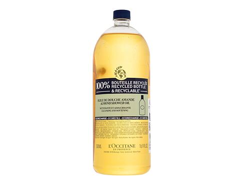 Sprchový olej L'Occitane Almond (Amande) Shower Oil Náplň Ecorefill 500 ml