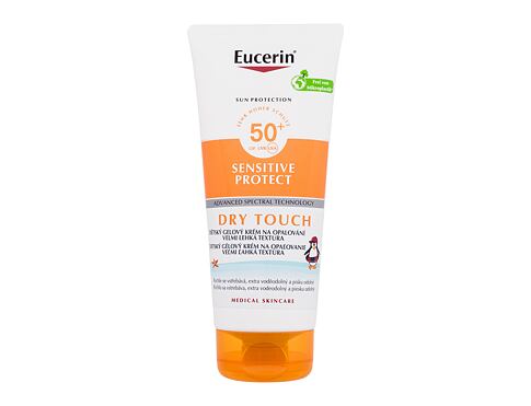 Opalovací přípravek na tělo Eucerin Sun Kids Sensitive Protect Dry Touch Gel-Cream SPF50+ 200 ml