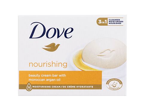 Tuhé mýdlo Dove Nourishing Beauty Cream Bar 90 g poškozená krabička
