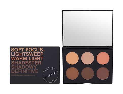 Konturovací paletka MAC Studio Fix Sculpt And Shape Contour Palette 14,4 g Medium Dark/Dark poškozená krabička