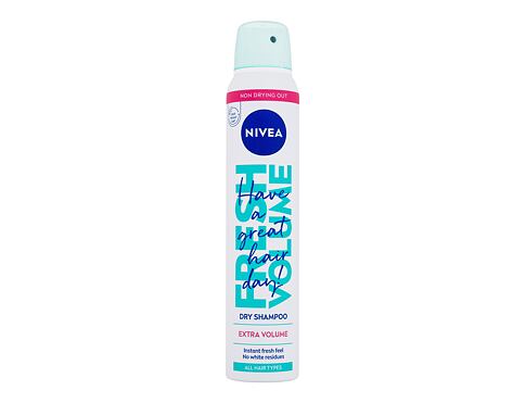 Suchý šampon Nivea Fresh Volume 200 ml poškozený flakon