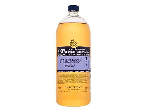 Tekuté mýdlo L'Occitane Lavender Liquid Soap Náplň 500 ml
