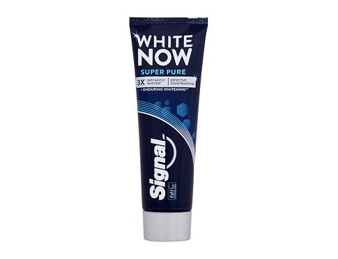 Zubní pasta Signal White Now Super Pure 75 ml poškozená krabička