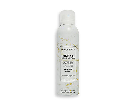 Suchý šampon Revolution Haircare London Revive 200 ml