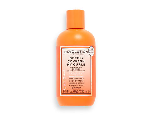 Šampon Revolution Haircare London Curl 3+4 Deeply Co-Wash My Curls Nourishing Co-Wash 250 ml