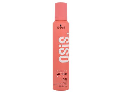 Tužidlo na vlasy Schwarzkopf Professional Osis+ Air Whip Flexible Mousse 200 ml poškozený flakon