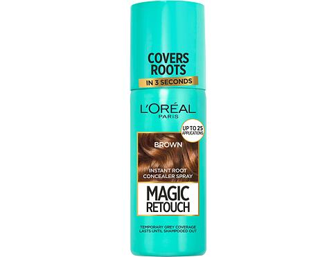 Barva na vlasy L'Oréal Paris Magic Retouch Instant Root Concealer Spray 75 ml Brown