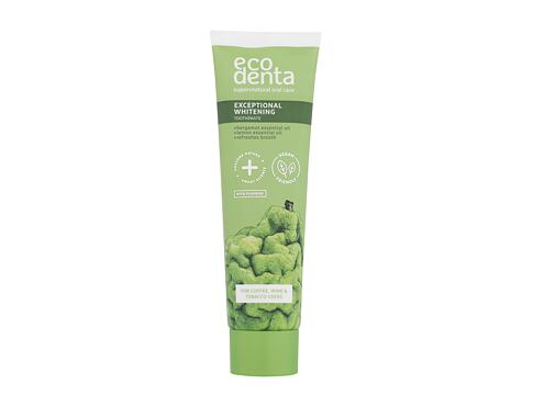 Zubní pasta Ecodenta Toothpaste Exceptional Whitening 100 ml poškozená krabička
