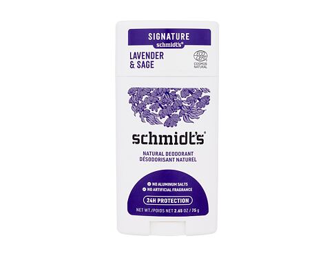 Deodorant schmidt's Lavender & Sage Natural Deodorant 75 g poškozený flakon