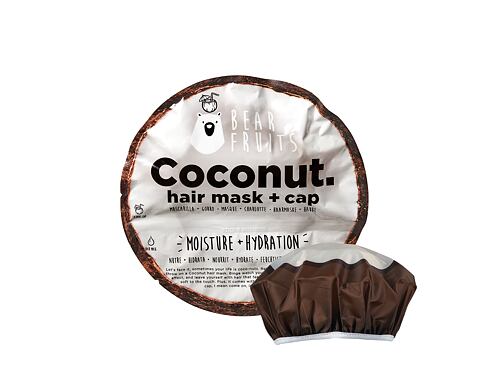Maska na vlasy Bear Fruits Coconut Hair Mask + Cap 20 ml