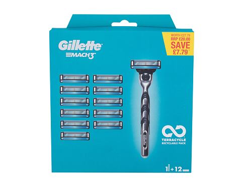 Holicí strojek Gillette Mach3 1 ks poškozená krabička